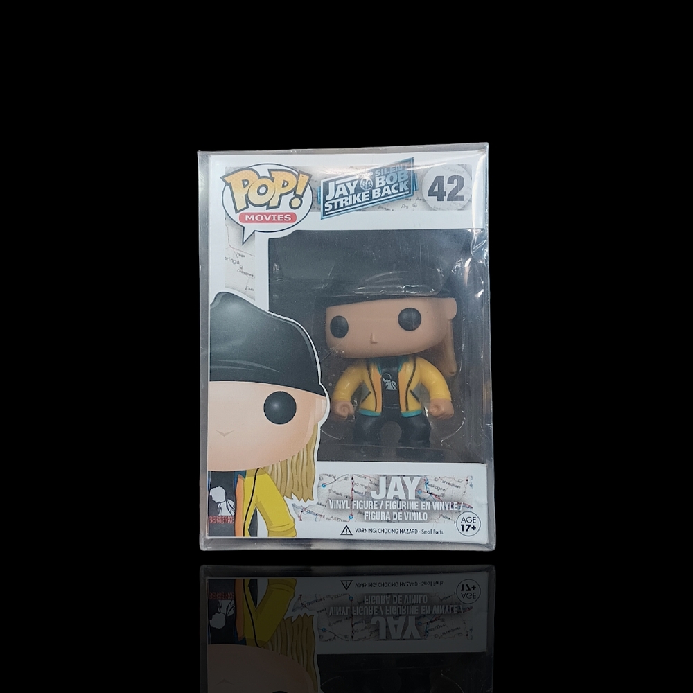 Funko Pop Movies Jay and Silent Bob 42 Jay unopened W/Pop Protector - Picture 2 of 13